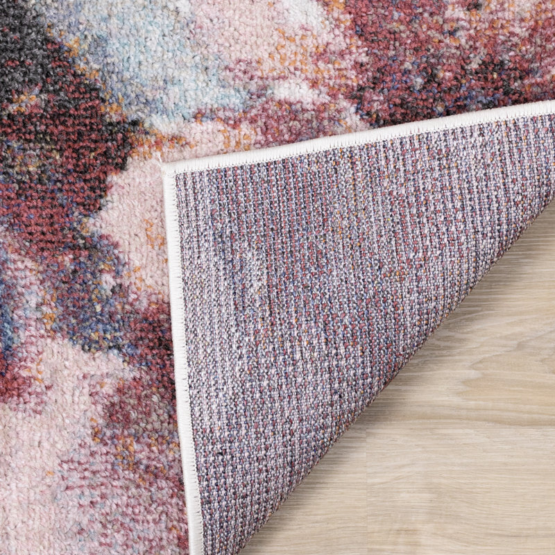 Abeal Floral Indoor Rug, Rectangle 6'7" x 9'6"