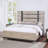 Changir 5 Piece Acacia Solid Wood Bedroom Set-249878203