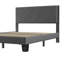Structure de lit plateforme tapissier-435257242