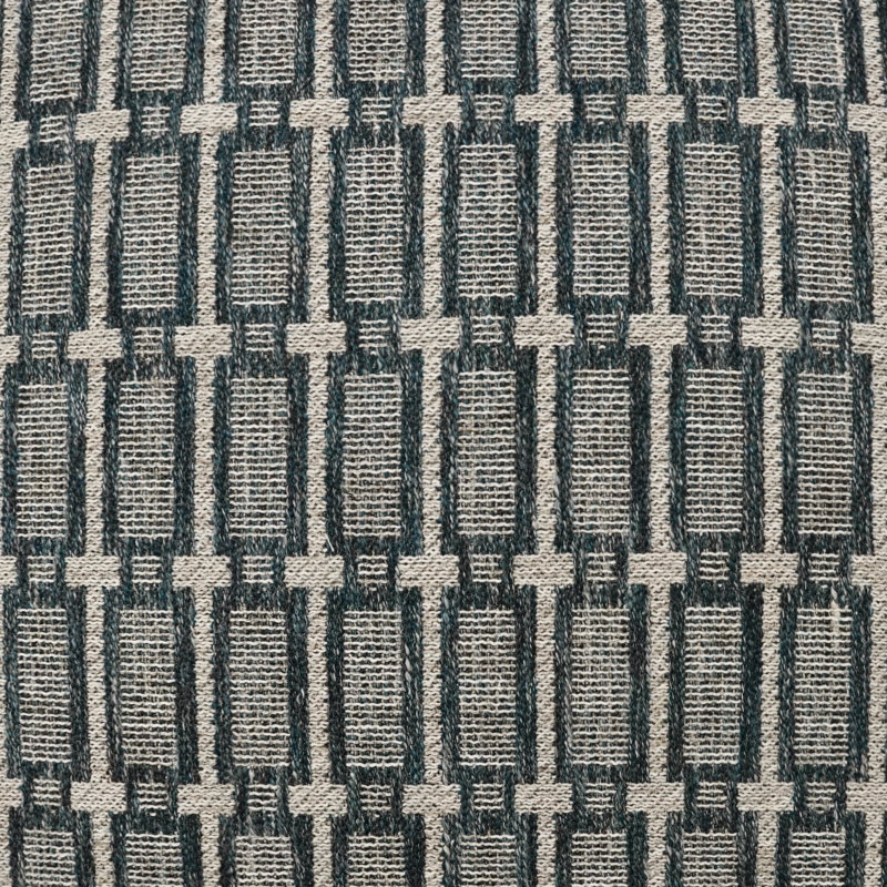 Mandaree Square Pillow Cover & Insert, Blue, Square 24"