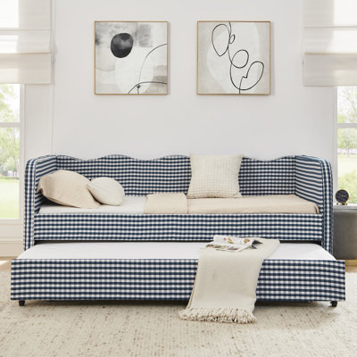 Lit de jour convertible simple avec couchette et canapé pour enfants Triweave