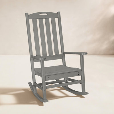 POLYWOOD® Nautical Patio Rocking Chair