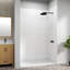 Ensemble de panneau de douche mural 60 po x P 36 po blanc mat SMC 3 pièces-128785769-132963306