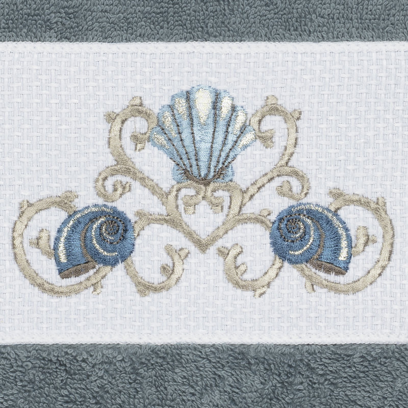 Débarbouillette Bella, Bleu sarcelle