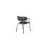 Falk 47cm H Polyester Blend Upholstered Metal Armchair