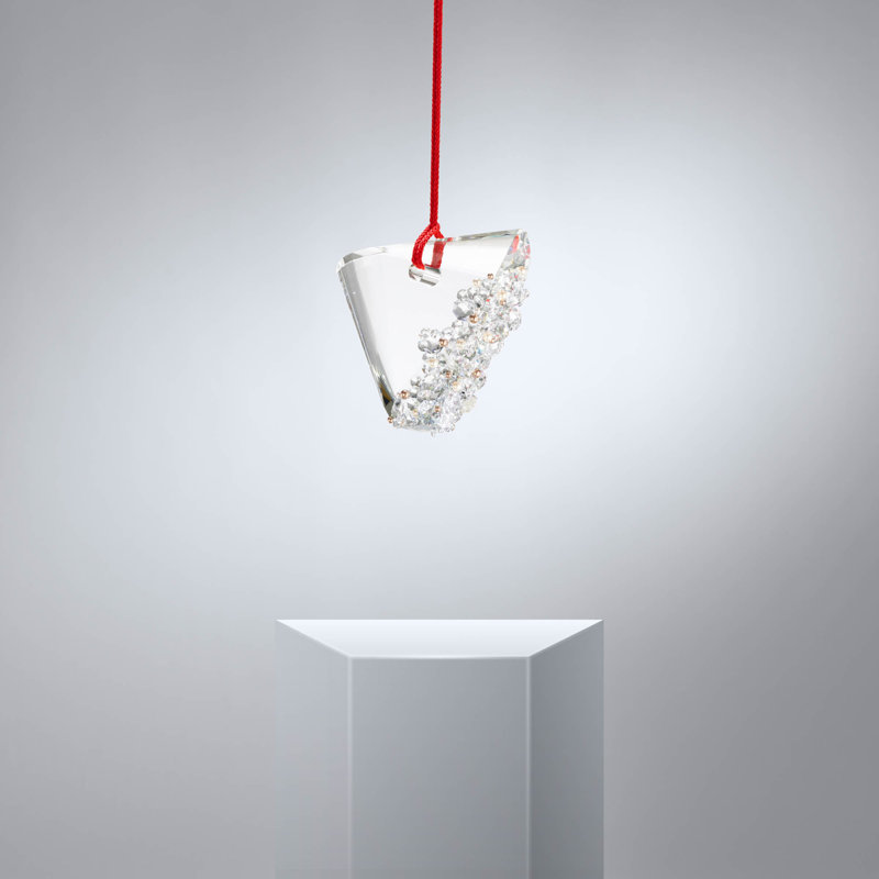 Addesion 1 - Light LED Pendant, Polished Chrome/Red Rope