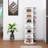 7-Tier Rotating Shoe Rack Tower - 360° Spinning Shoe Display and Vertical Carousel