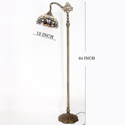 Lampe sur pied arquée 64 po Braylon