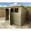 Wakely 9 ft. W x 5 ft. D Solid Wood Garden Shed