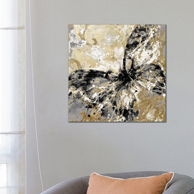 Free Gold by Color Bakery - Wrapped Canvas Painting