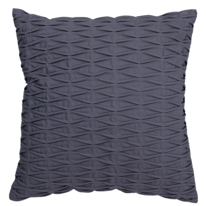 Housse et insert de coussin décoratif Auberon, Anthracite