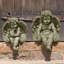 Sitting Medium Cherub Statue-13915343
