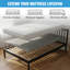 Lit simple 38 po x 75 po-536046298