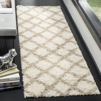 Arsheq Shag Performance Geometric Rug
