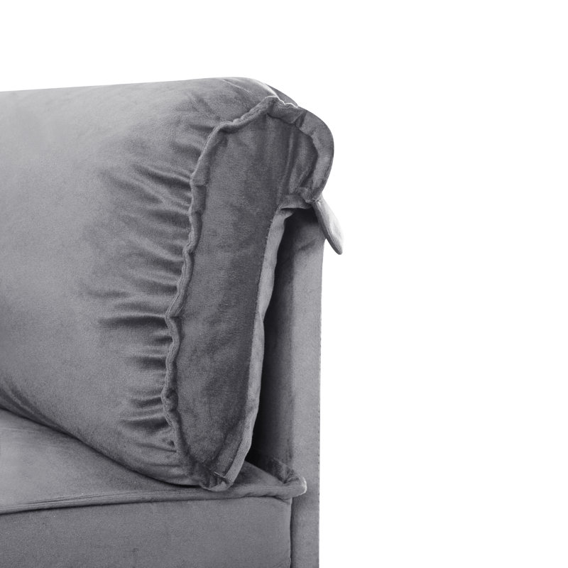 46" pull-out sleeper sofa, Gray