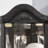 Lighted Glass Display Cabinet with Adjustable Shelves and Carved Cherry Decoration, Ideal for Showcasing Collectibles in Home or Office-1405766213