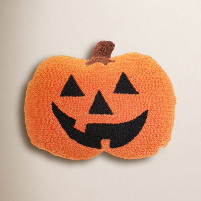 Halloween Shaped Throw Pillow