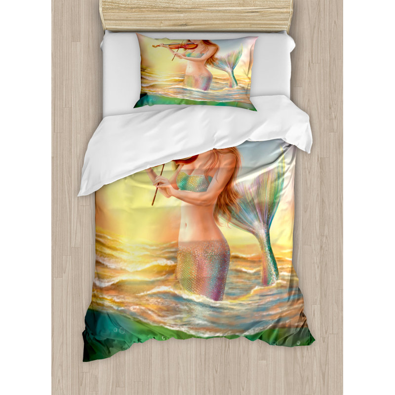 Polyester Duvet Cover, Twin Duvet Cover + 1 Sham
