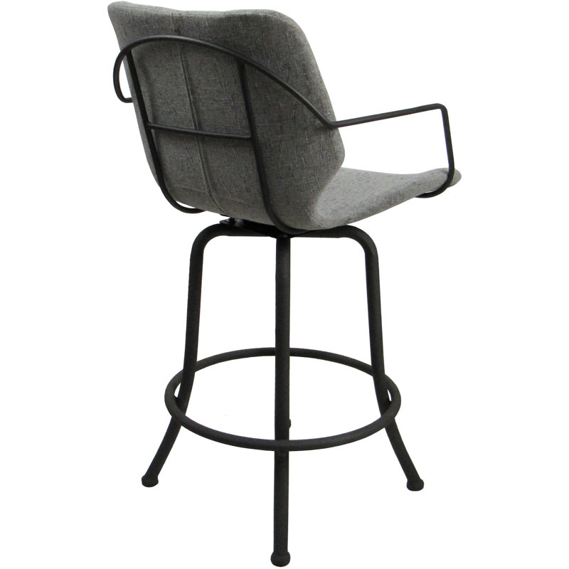 Gris ardoise Hemsath - gris - siège de 30 po, Gris, Gris
