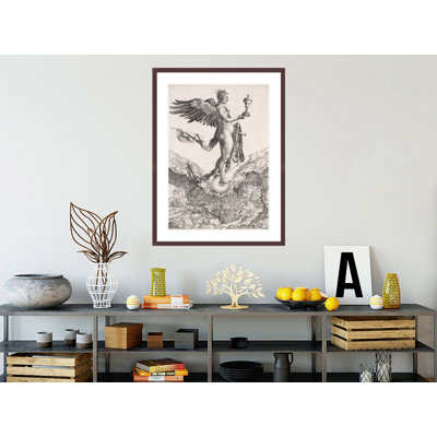 Nemesis by Albrecht Dürer -Framed Giclee Print