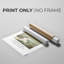 Psaume 23: 6 - Impression sur toile seulement - NON-CADRE-41257462