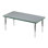 Laminate Adjustable Rectangle 2 Students Activity Table