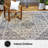 Nicole Miller New York Patio Country Dahlia Medallion Indoor/Outdoor Area Rug Grey/Black-27887476