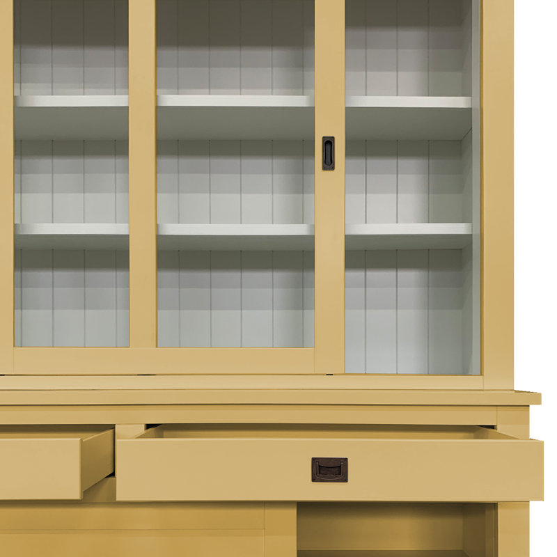Antione Display Cabinet, Beige 