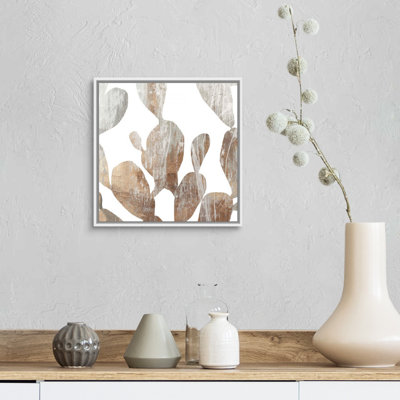 Feuillage en marbre II-impression sur toile