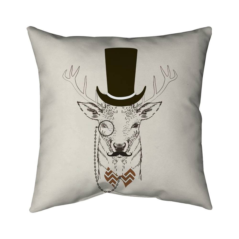 Begin Edition International Inc. Rustic Aristocrat Roe Deer Pillow ...