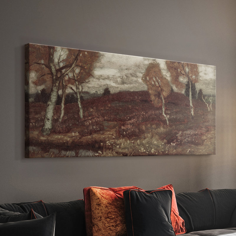 Landscape Series - DCCXCV - Stretched Canvas with Frame - Ready to Hang, H 16 po x l 32 po