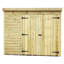Kamthe 8 ft. W x 4 ft. D Solid Wood Garden Shed