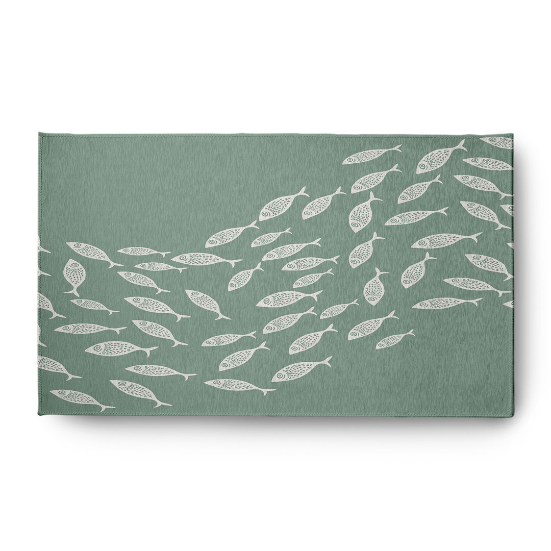 Mantra Chenille Animal Print Indoor Rug Rosecliff Heights Rug 