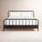 Dorella Acacia Wood Platform Bed-100757993