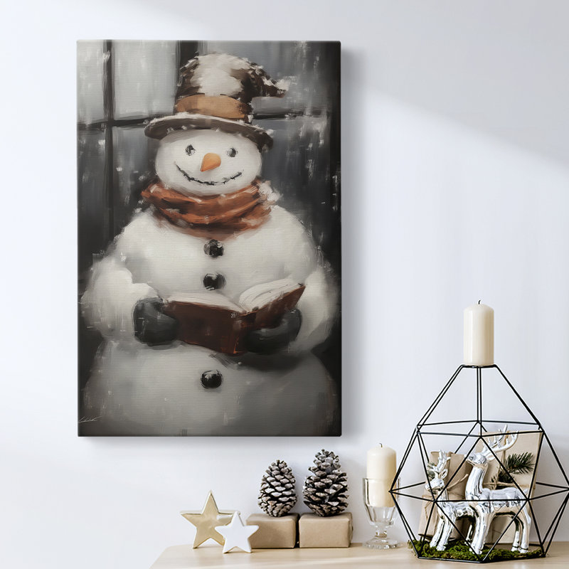Art des Fêtes de Noël - Toile tendue avec châssis - Série 2-CXL, H 36 po x l 24 po