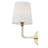 Mushkan Steel Plug-in Armed Sconce