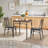 Bourbeau 2 - Person Four Leg Dining Set