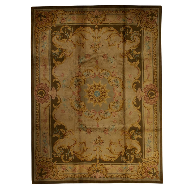Hand Knotted Wool Oriental Area Rug