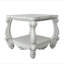 Table de bout Bone White avec tablette inférieure-176116205