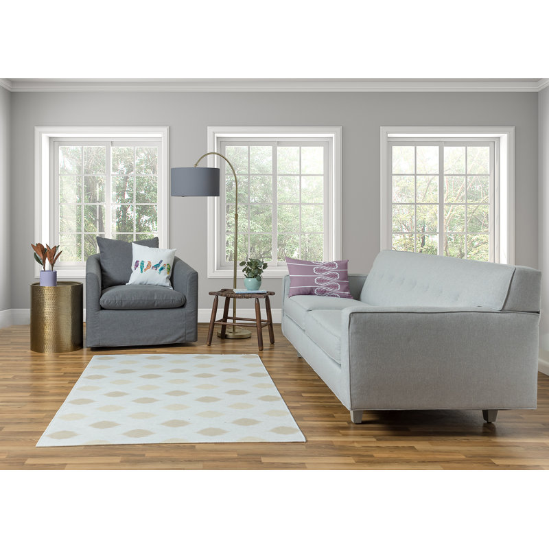 Tapis en chenille 4_Ikat, Rectangle 4 pi x 6 pi