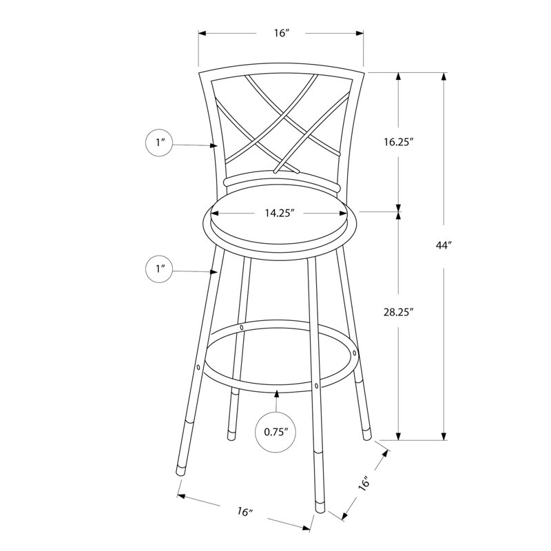2 tabourets de bar, fonction pivotante, métal noir, housse de siège en similicuir, contemporain avec repose-pieds moderne, assise, structure en métal, rembourrage, solide