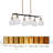 Satilla 6 - Light Dimmable Linear Chandelier