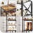 Large-Capacity Industrial Style Shoe Rack