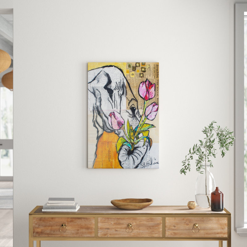 Elizabeth St. Hilaire - Wrapped Canvas Painting, 91cm H x 61cm W x 3.81cm D