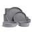 over&back Stackable 16-Piece Semi Hand-Finished Stoneware Dinnerware Set-99305499