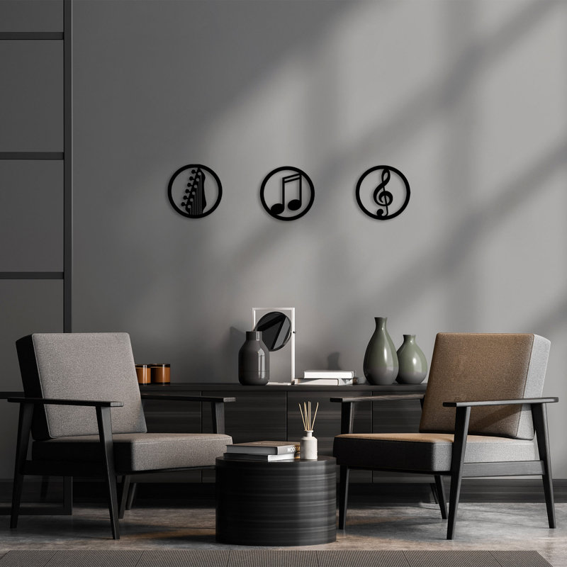 Ensemble de 3 décorations murales