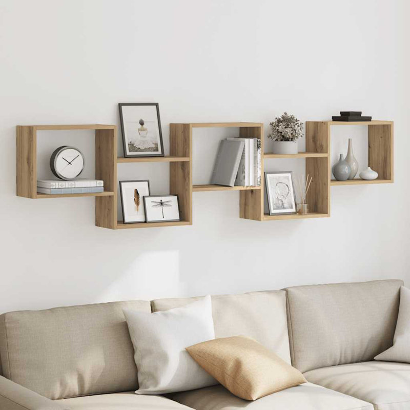 10-9 Cube Shelf, Artisan Oak