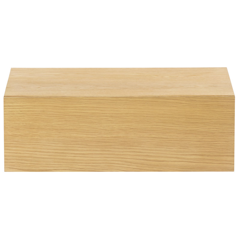 Table de chevet flottante Arcuri Forrester, Naturel
