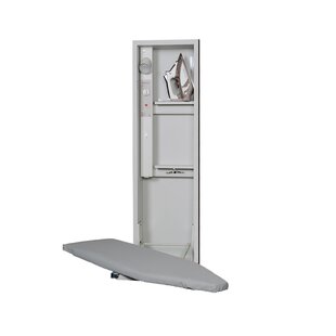 Xabitat Full Size Ironing Board 57 X 15 W/Wall Mount Hanger | Full Metal  Construction| Built in Iron Caddy | Heat & Scorch Resistant Fabric | Cord