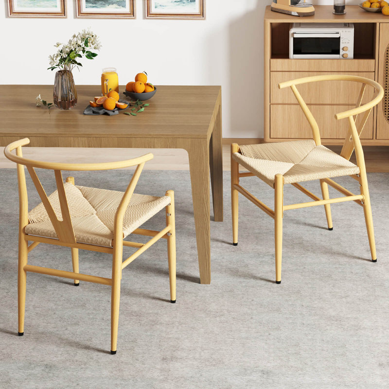 Fauteuils de cuisine Modern, Naturel, 2